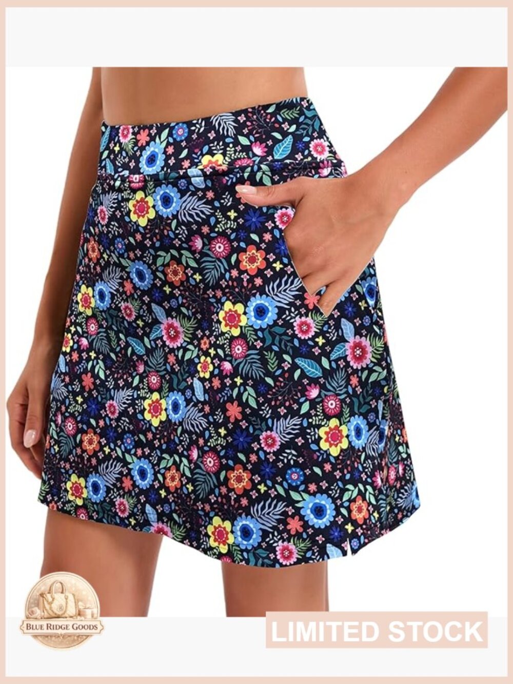 Active Athletic Skort Lightweight Tennis Skirt Running Training Sports Golf